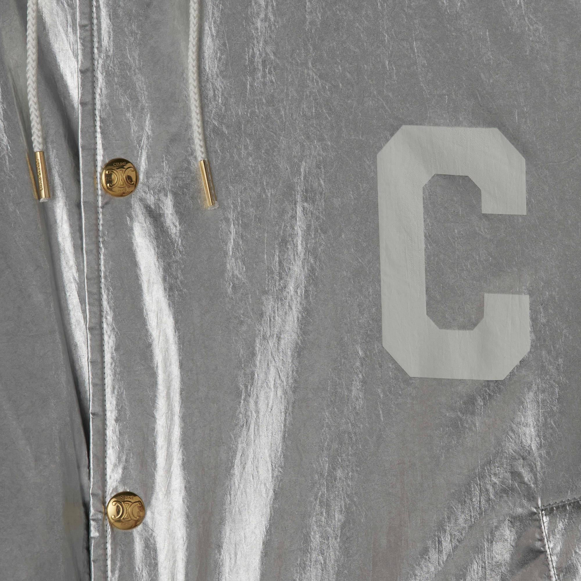 Cropped Skate Jacket - Silver